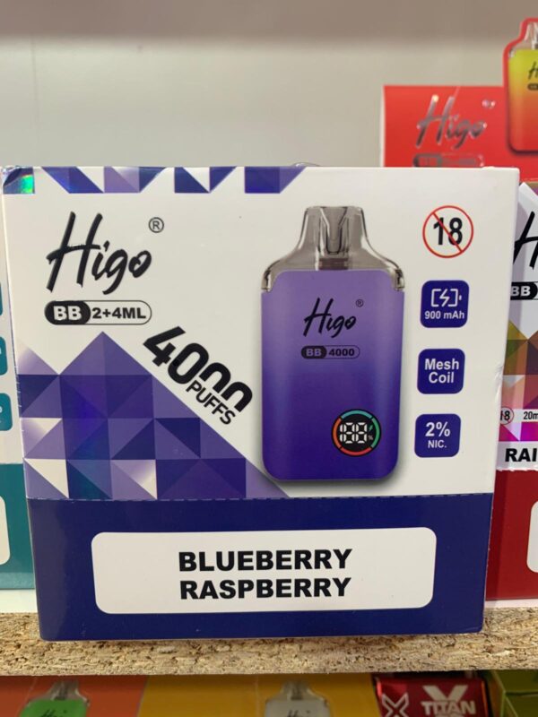 Higo Crystal BB4000 Reusable Vape Device - Image 6