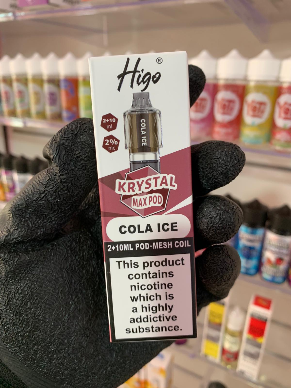 Higo Krystal Max Pre Filled Pods