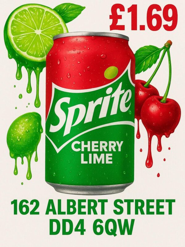 Sprite cherry lime (imported) 