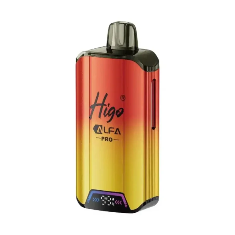 Higo 25K refillable vape device 25000 puffs rechargeable UK